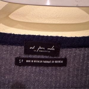 Urban Outfitters Out From Under Long-sleeve Blue Shirt